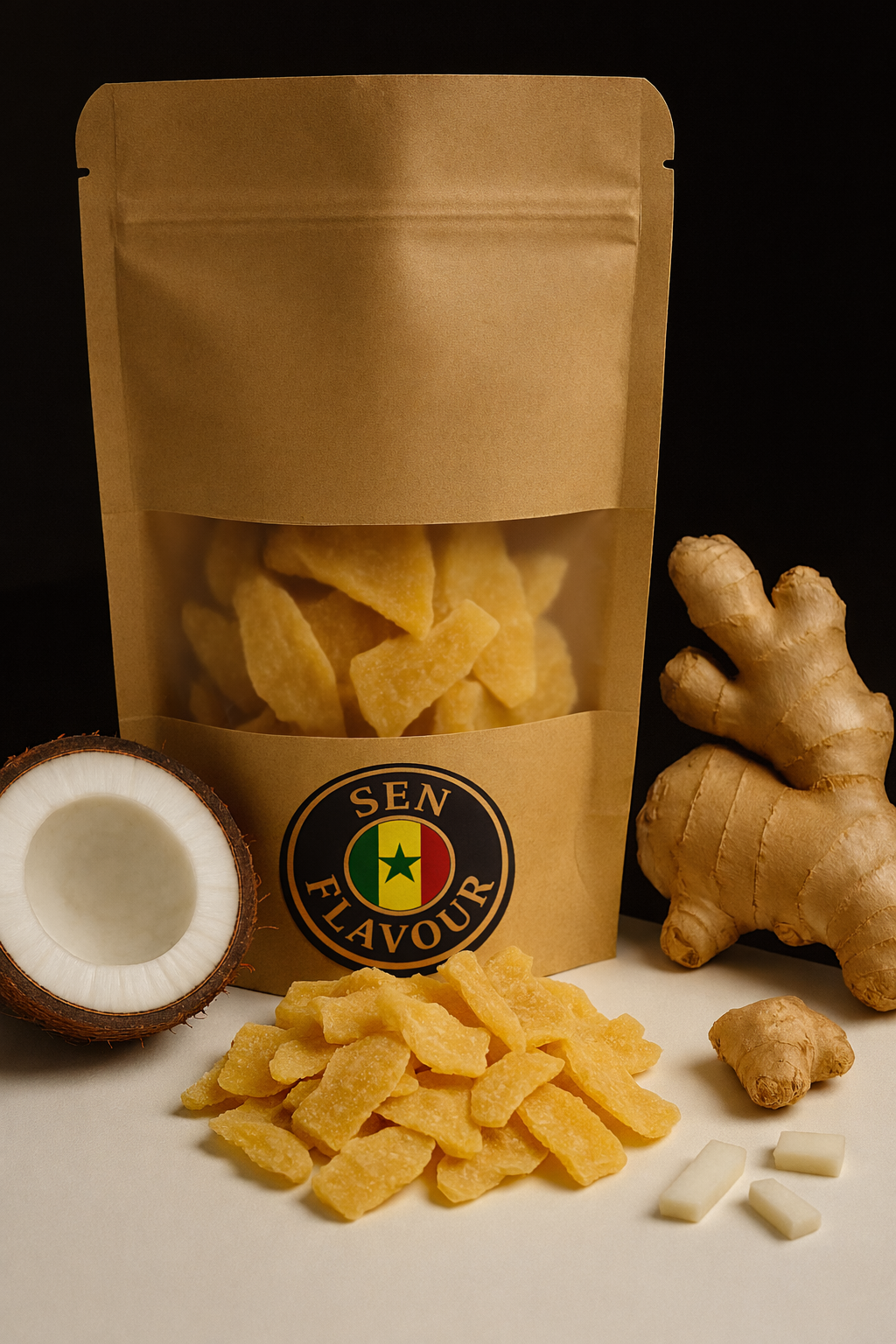 🥥 🌶 COCO GINGEMBRE  – EXOTIQUE ÉPICÉE 50gr